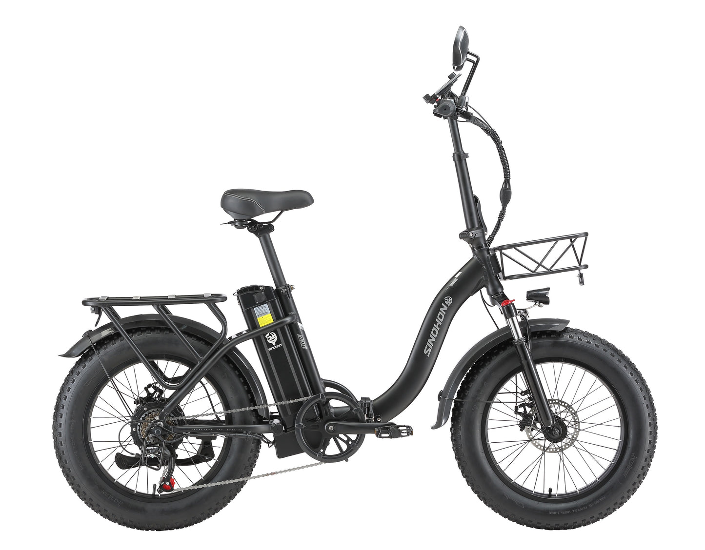 Commuter Ebike,750W Motor,48V15Ah Battery,20 Inches,Maximum Speed 30mph, Max Range 65 miles