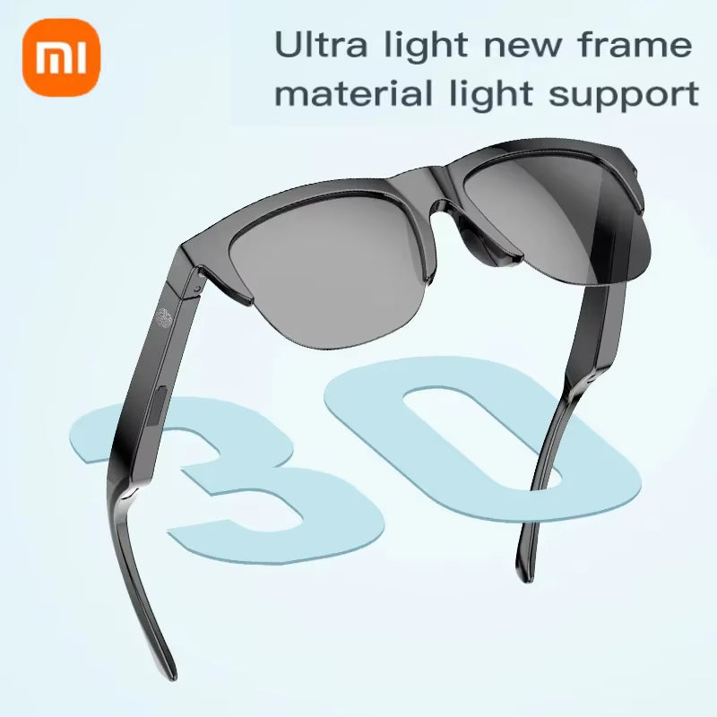 Xiaomi Smart Sunglasses Glasses Bluetooth Call Outdoor Sports Headphones HIFI Blue Light Waterproof Anti-Uv for Men and Women